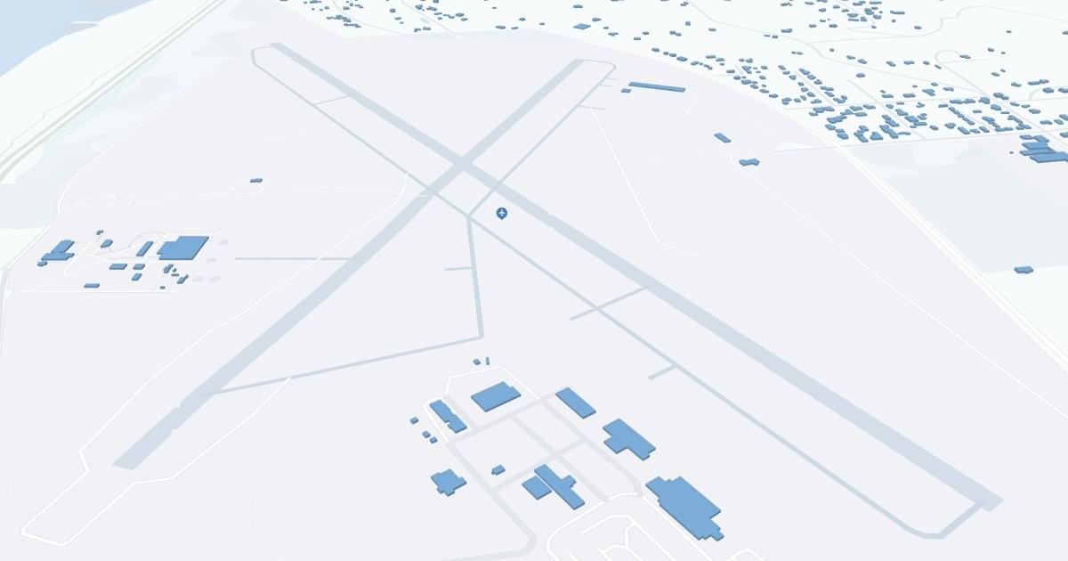 California Redwood Coast-Humboldt County Airport (ACV) Map