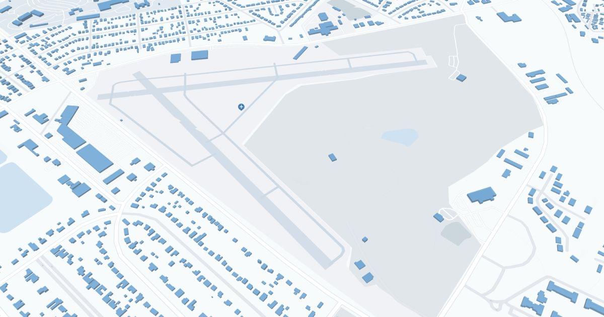 Augusta Regional Airport at Bush Field (AGS) Map