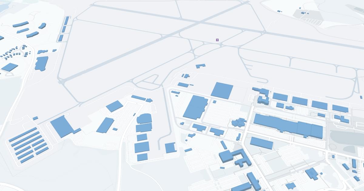 Laurence G Hanscom Field (BED) Map