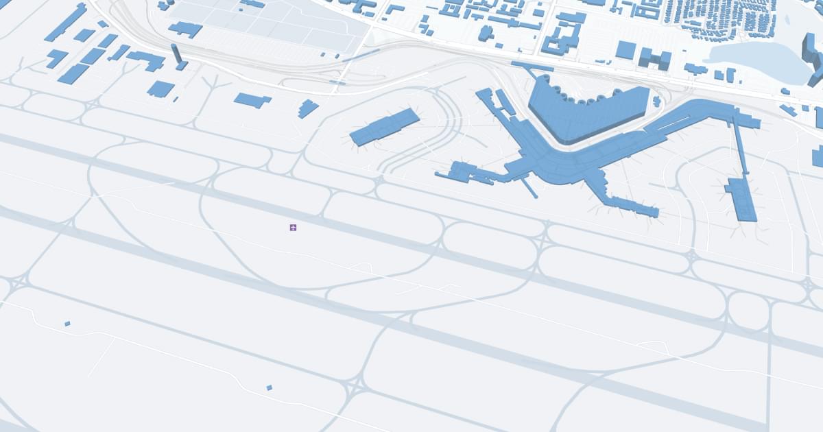 King County International Airport-Boeing Field (BFI) Map