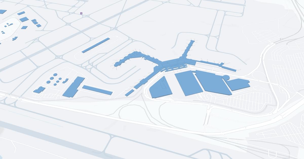 Nashville International Airport (BNA) Map