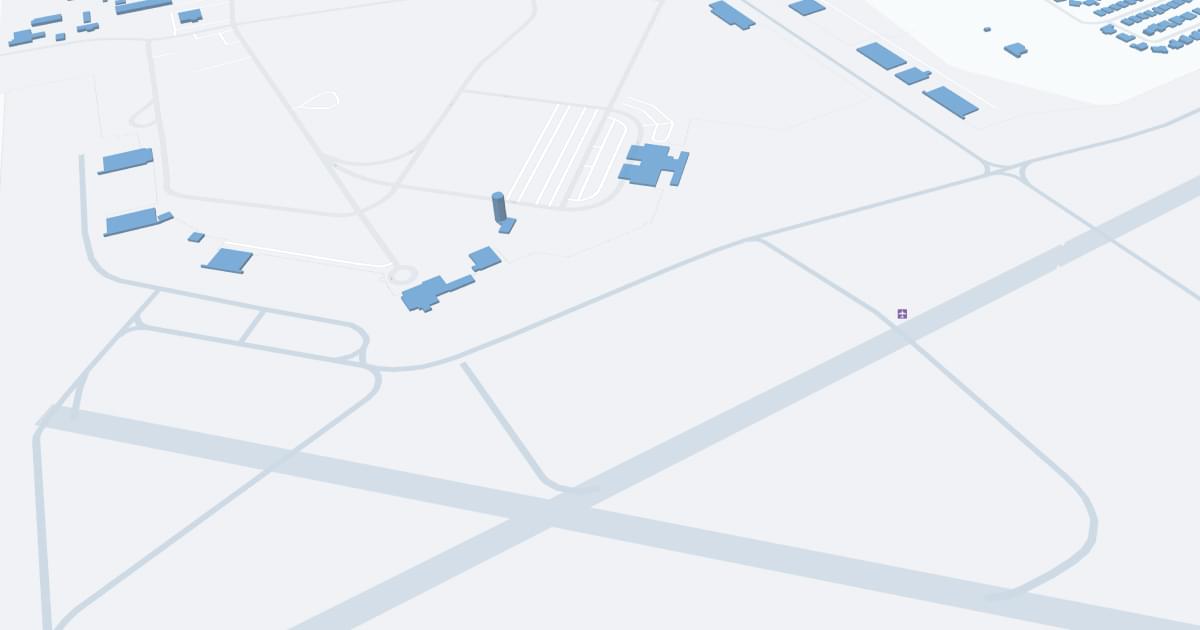 Jack Brooks Regional Airport (BPT) Map