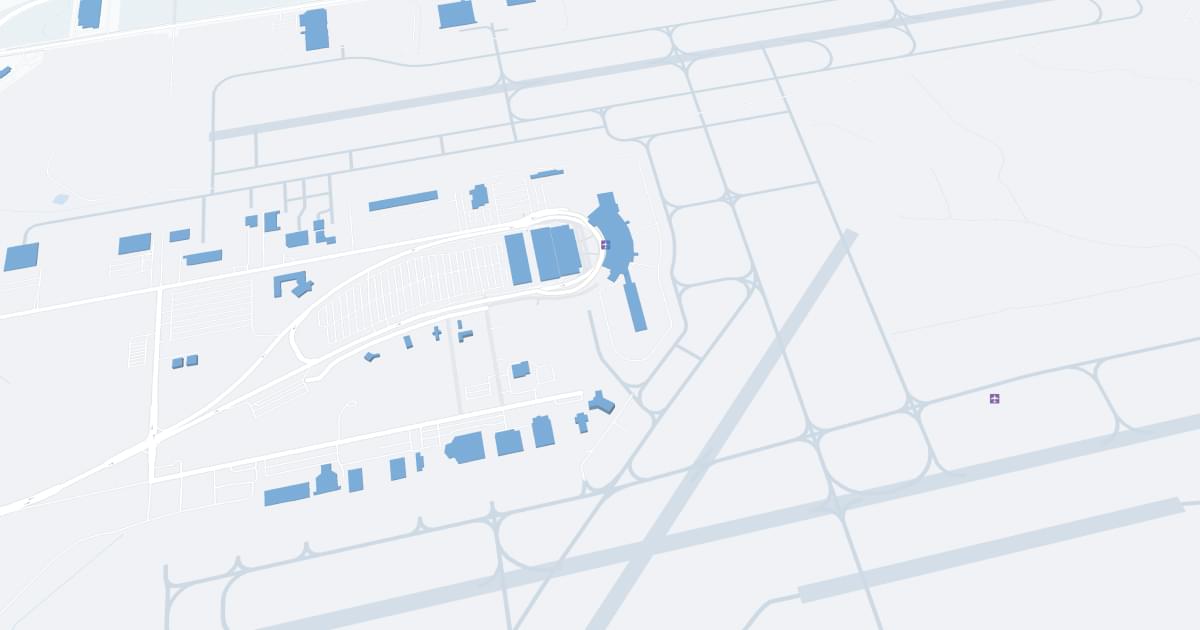 Bert Mooney Airport (BTM) Map