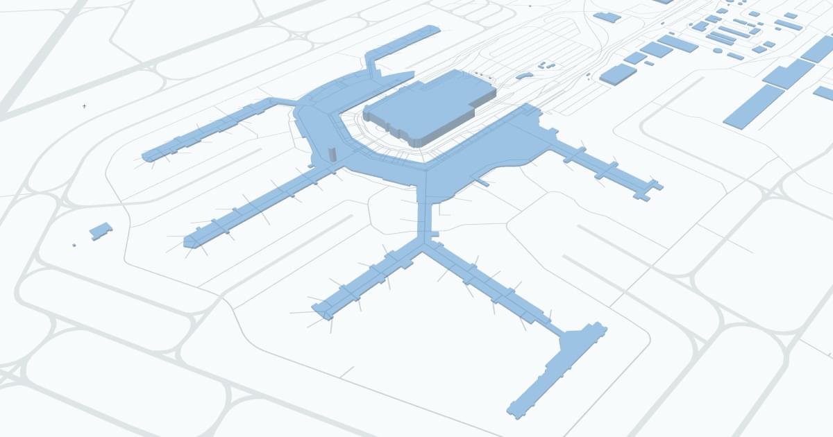 Baltimore/Washington International Thurgood Marshall Airport (BWI) Map