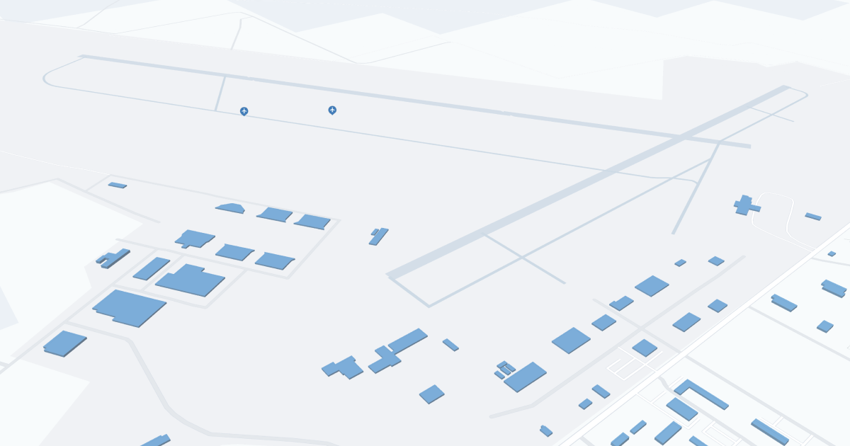 Chippewa County International Airport (CIU) Map