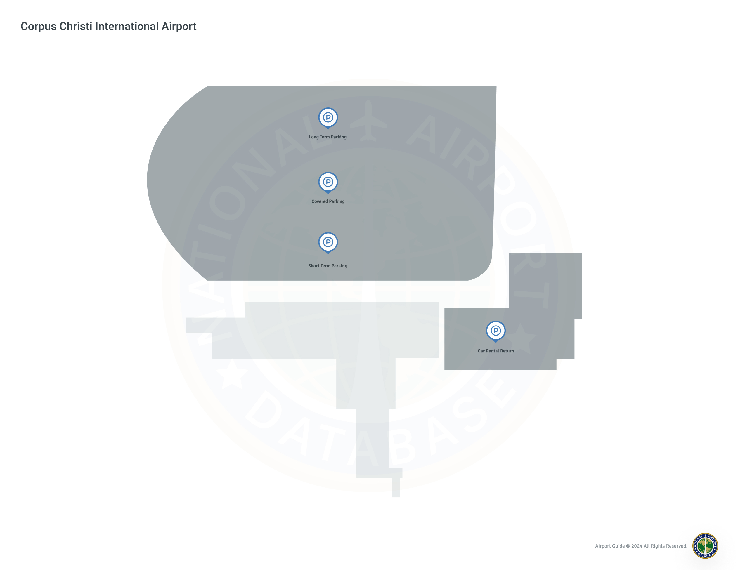 Corpus Christi International Airport (CRP) Interactive Map