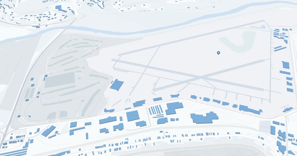 Cincinnati/Northern Kentucky International Airport (CVG) Map