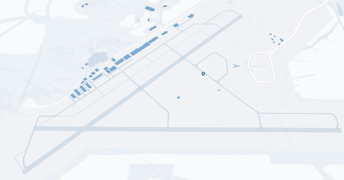 Dubuque Regional Airport (DBQ) Map