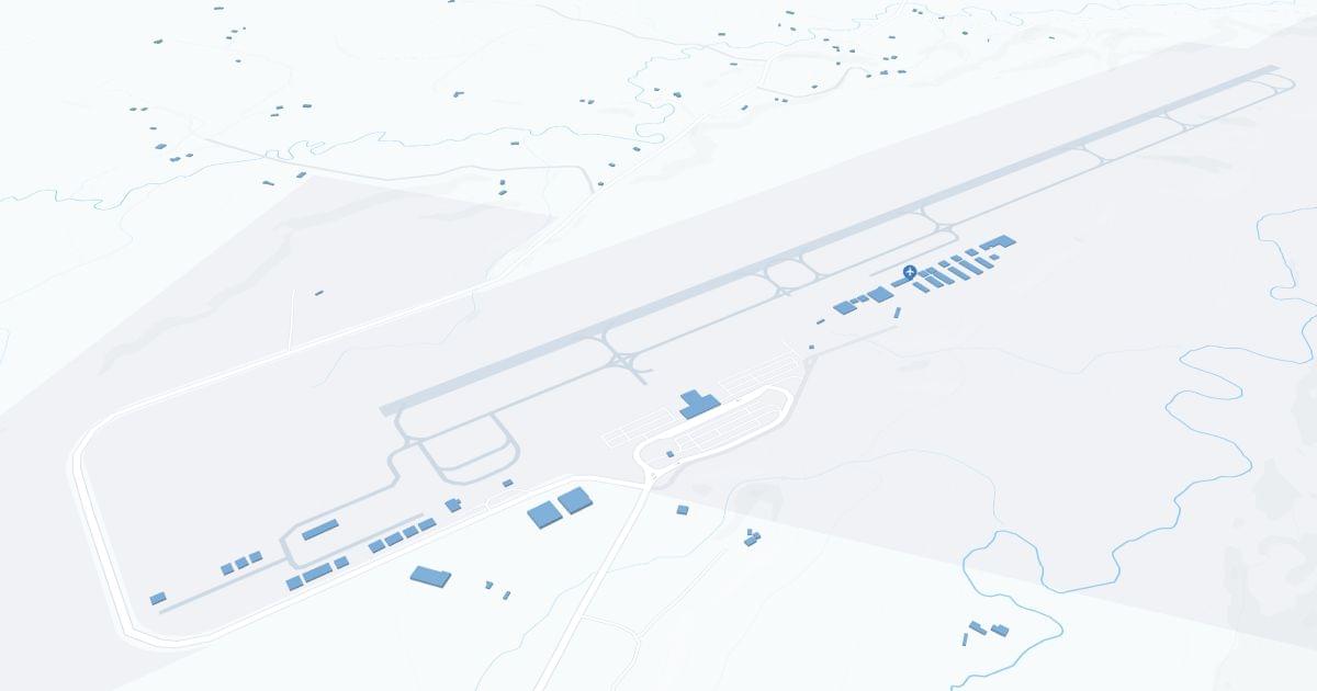 Durango-La Plata County Airport (DRO) Map