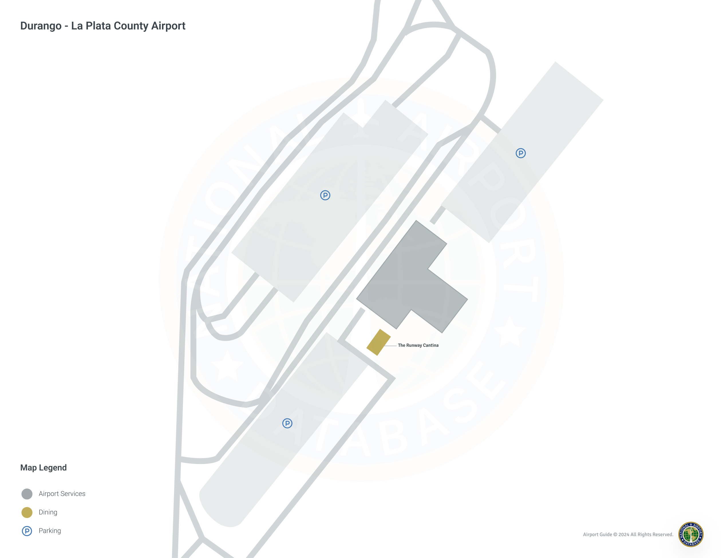 Durango-La Plata County Airport (DRO) Interactive Map