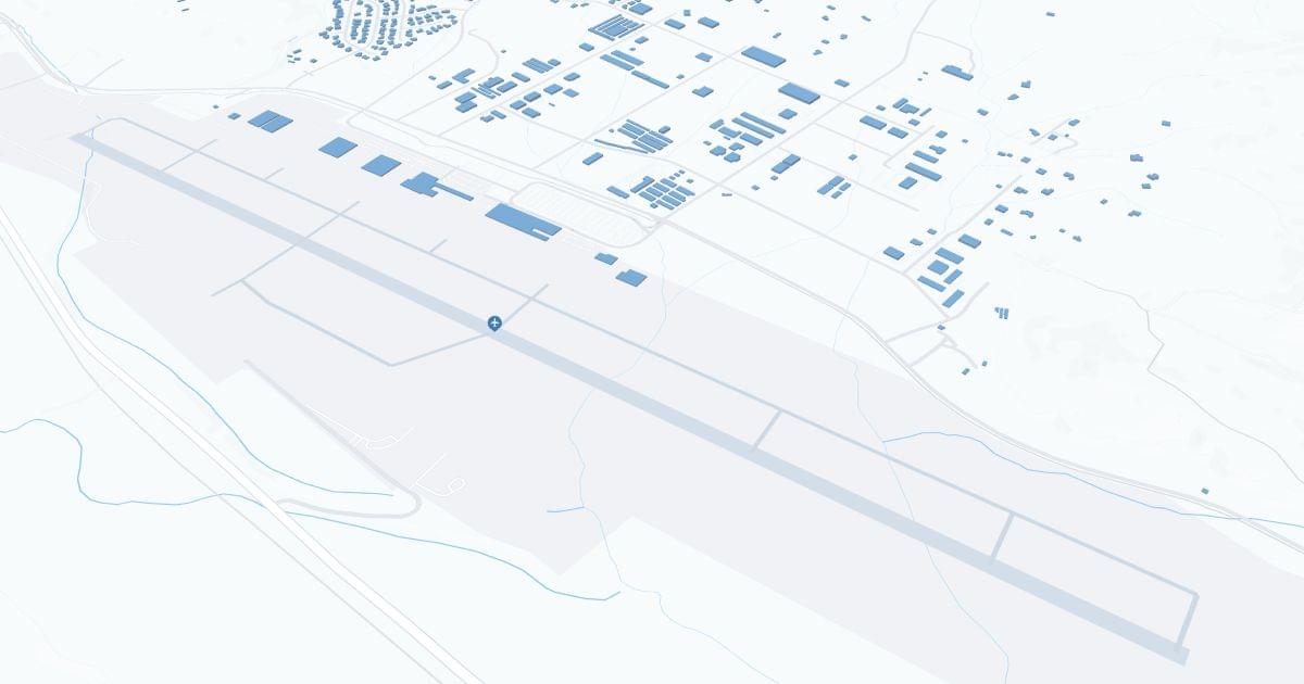 Eagle County Regional Airport (EGE) Map