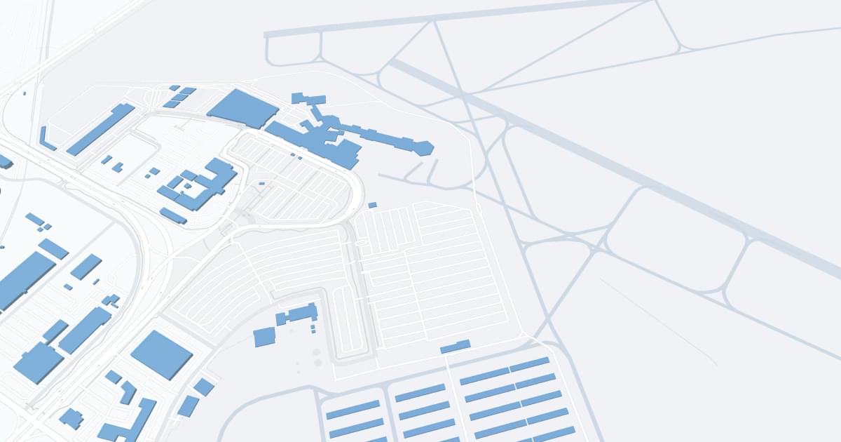 El Paso International Airport (ELP) Map