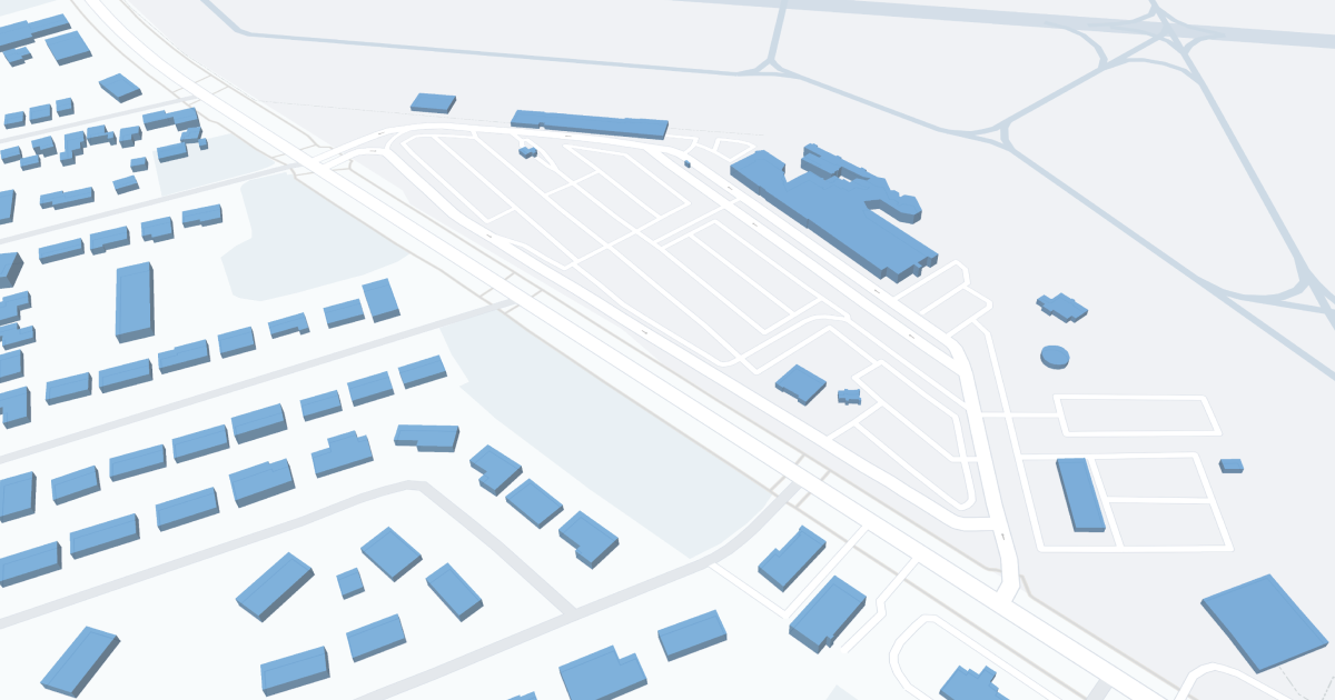 Erie International Airport Tom Ridge Field (ERI) Map