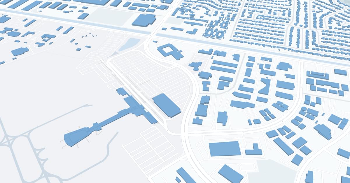 Fresno Yosemite International Airport (FAT) Map