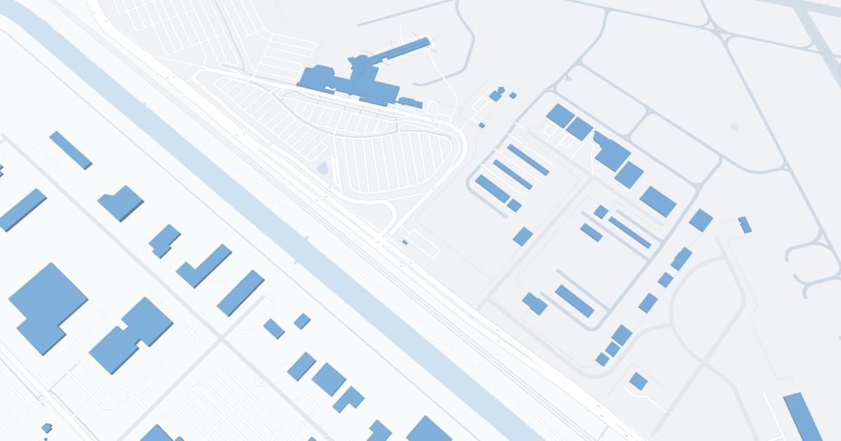 Sioux Falls Regional Airport-Joe Foss Field (FSD) Map