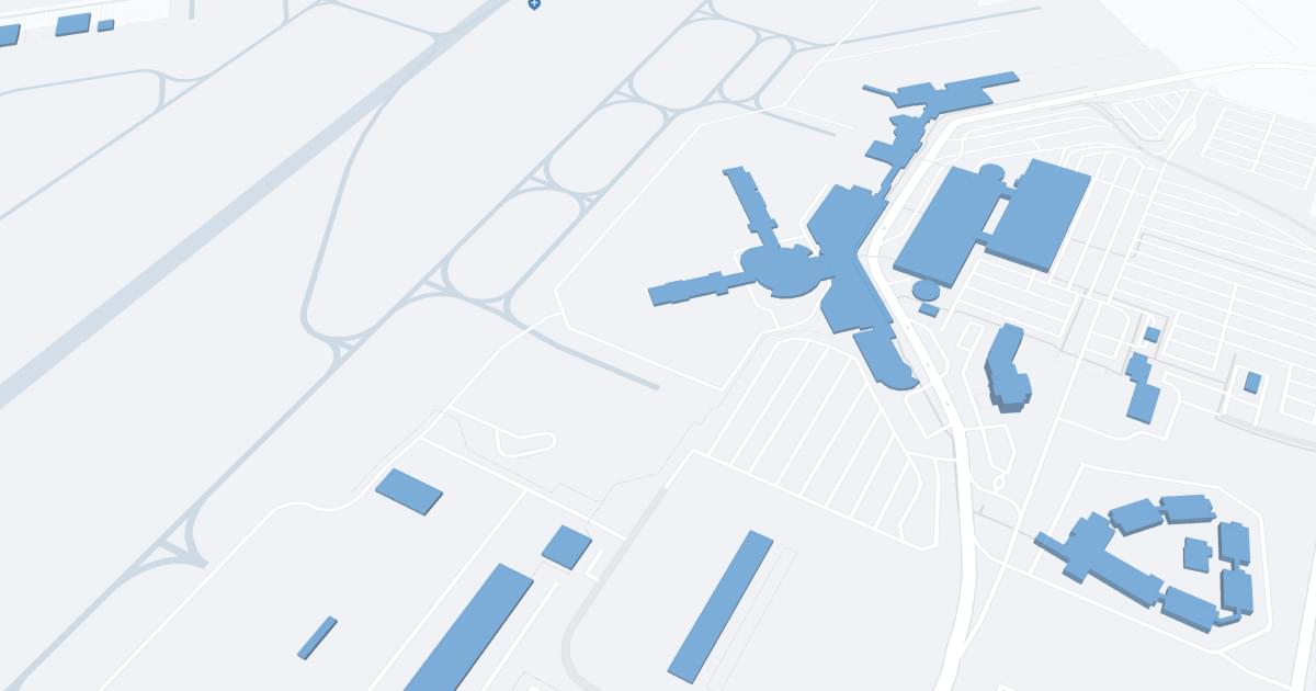 Spokane International Airport (GEG) Map