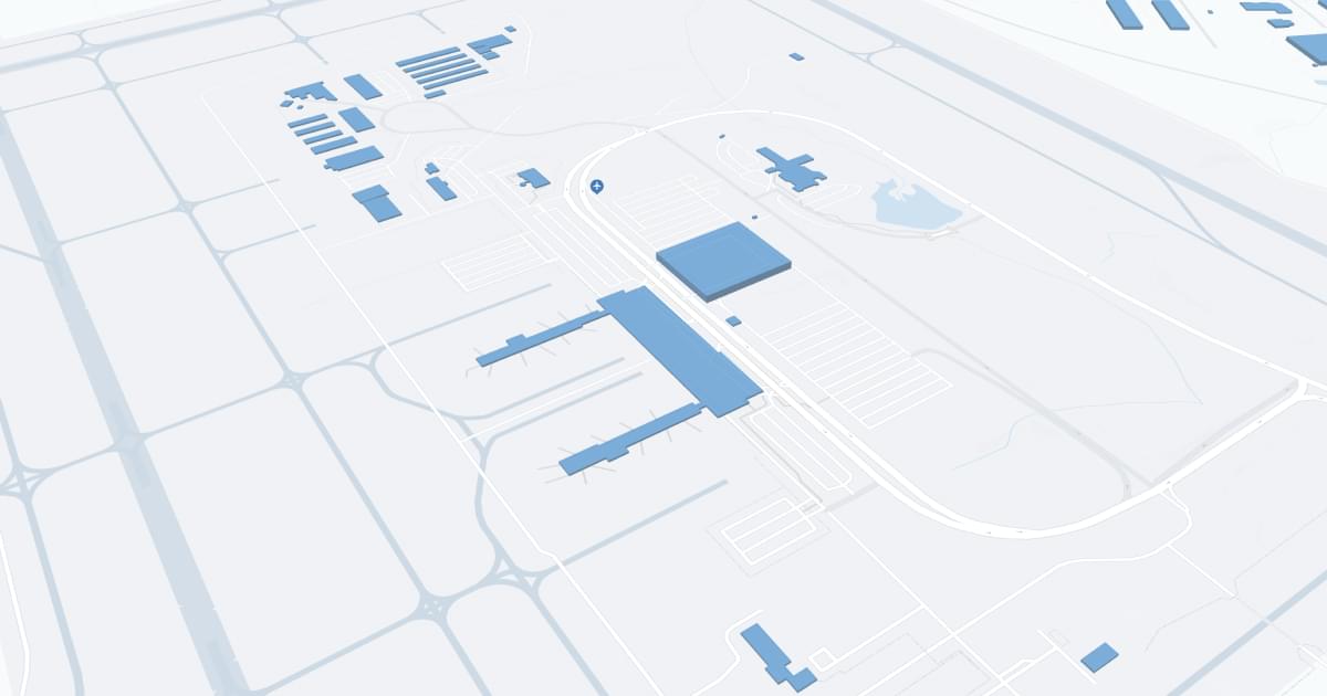 Piedmont Triad International Airport (GSO) Map