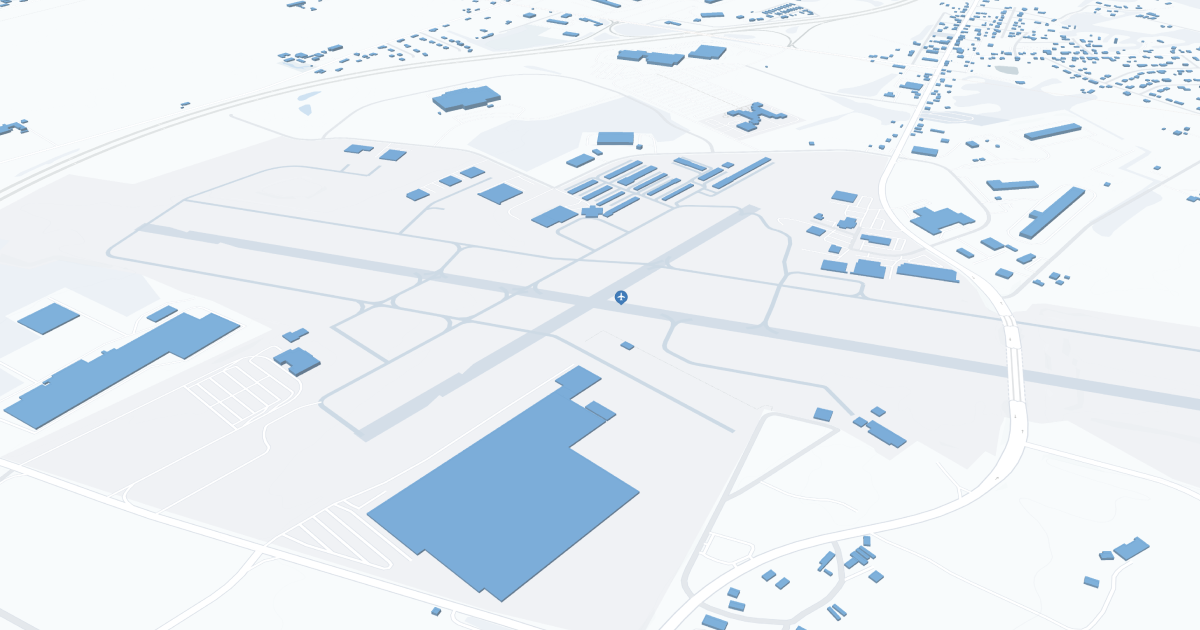 Hagerstown Regional Airport-Richard A Henson Field (HGR) Map