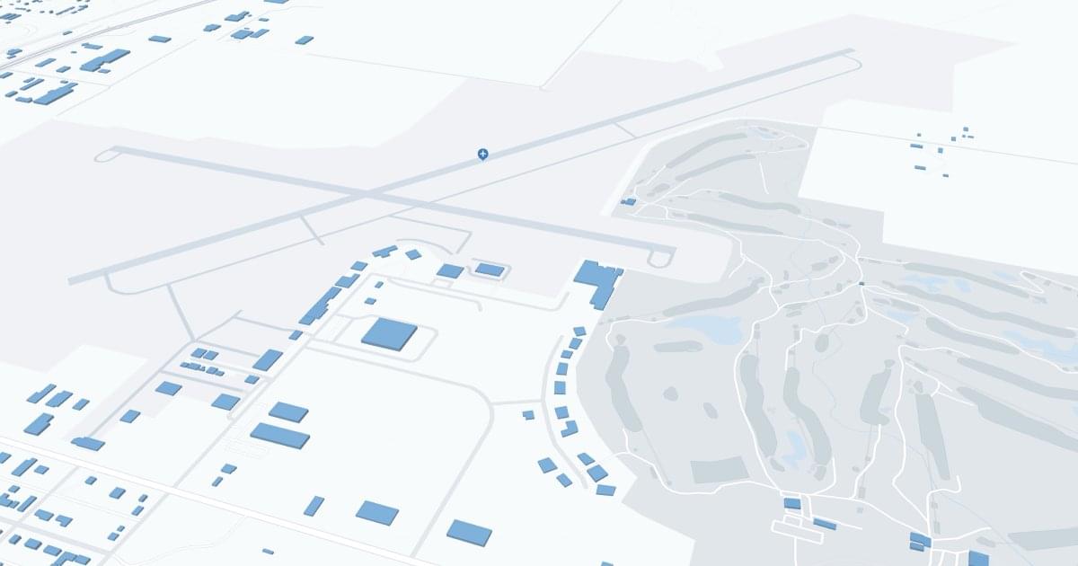 Huron Regional Airport (HON) Map