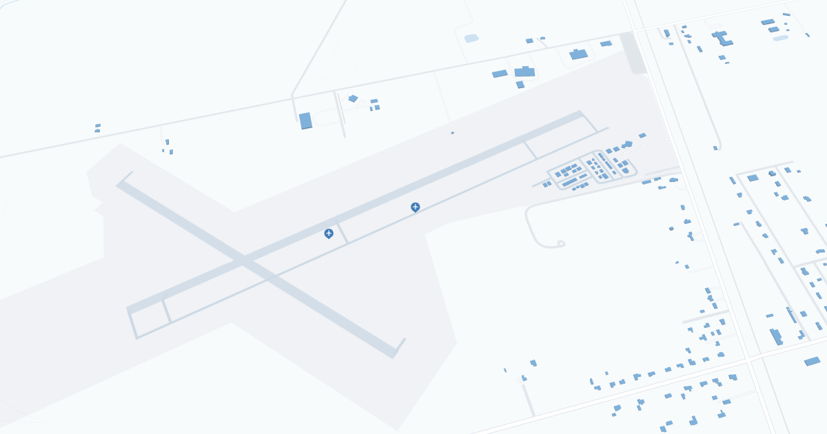 Hays Regional Airport (HYS) Map