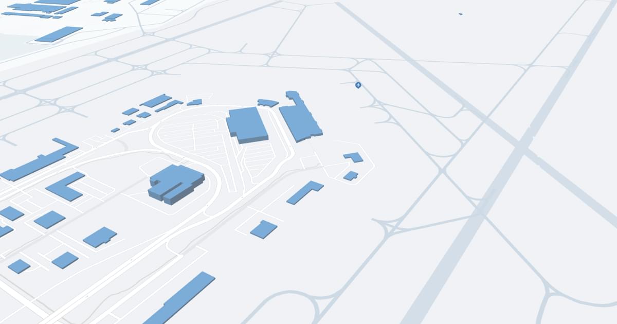 Wichita Dwight D Eisenhower National Airport (ICT) Map