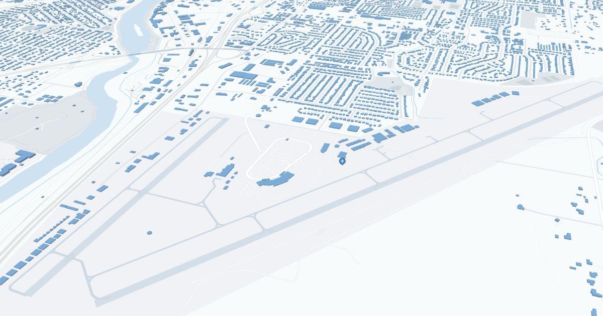 Idaho Falls Regional Airport (IDA) Map