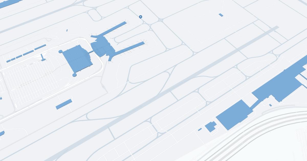 Indianapolis International Airport (IND) Map