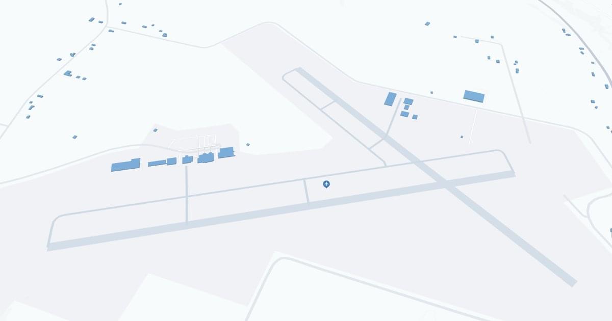 Chautauqua County-Jamestown Airport (JHW) Map