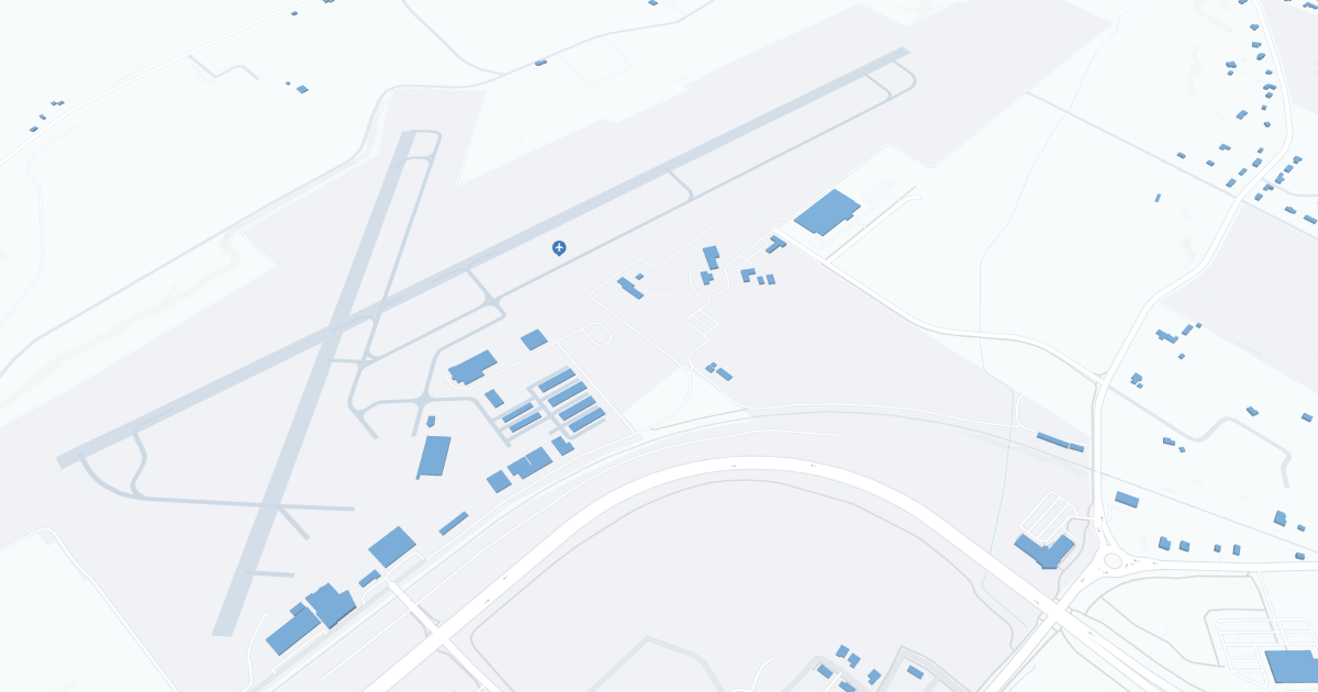 Purdue University Airport (LAF) Map