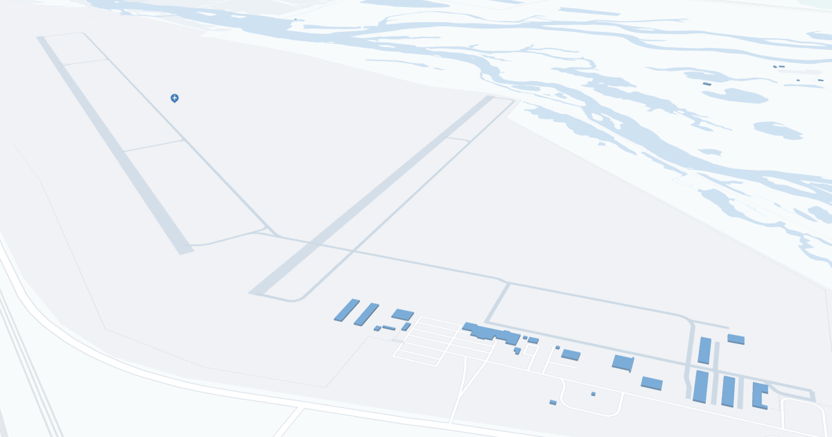 North Platte Regional Airport-Lee Bird Field (LBF) Map