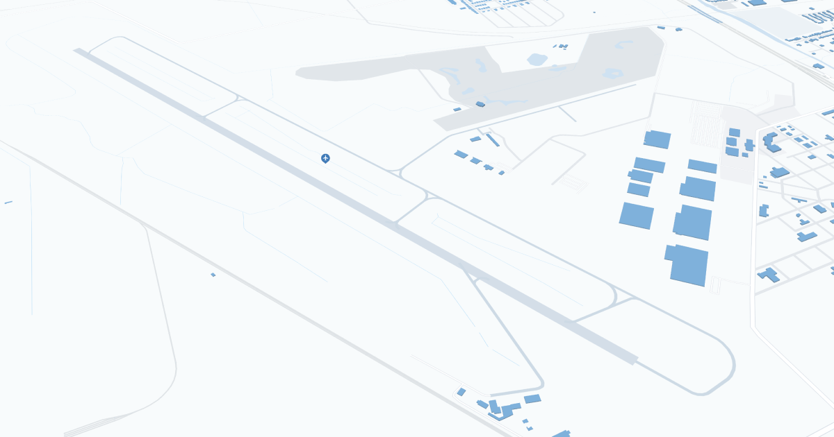 Lake Charles Regional Airport (LCH) Map