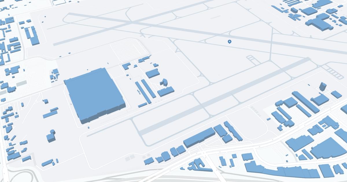 Long Beach Airport-Daugherty Field (LGB) Map