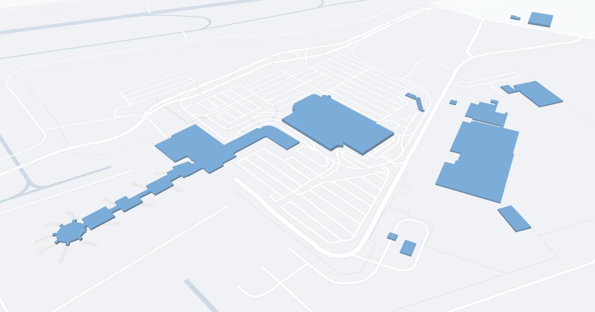 Bill and Hillary Clinton National Airport-Adams Field (LIT) Map