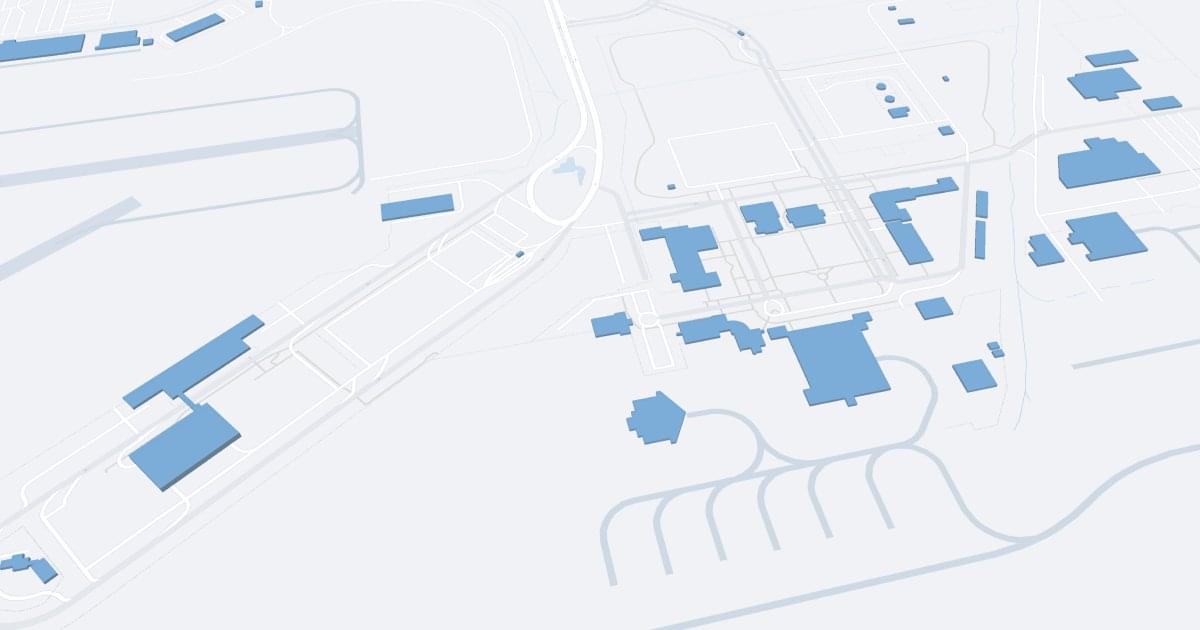 Lincoln Airport Nebraska (LNK) Map