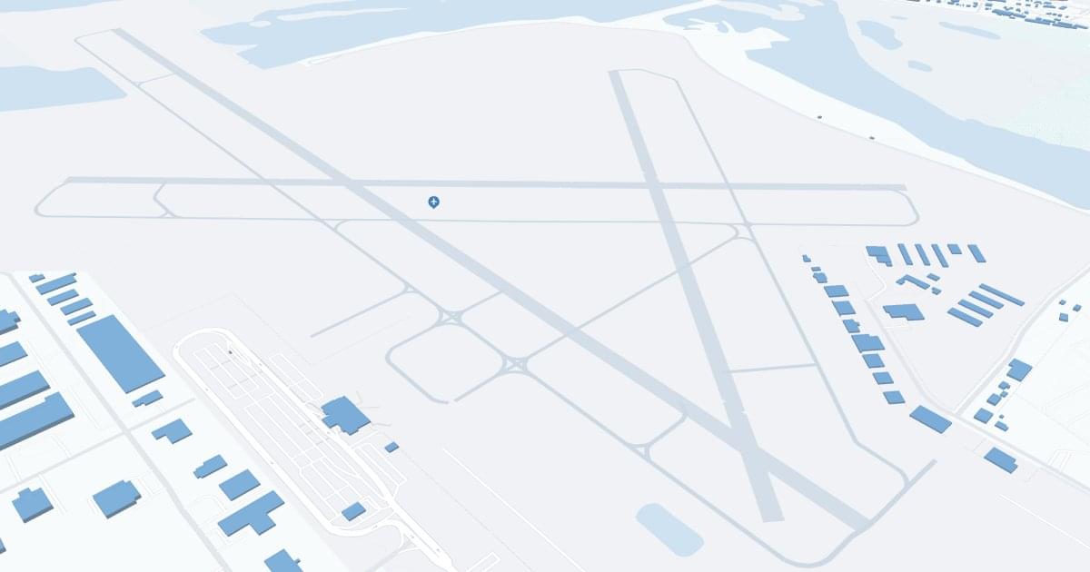 La Crosse Regional Airport (LSE) Map