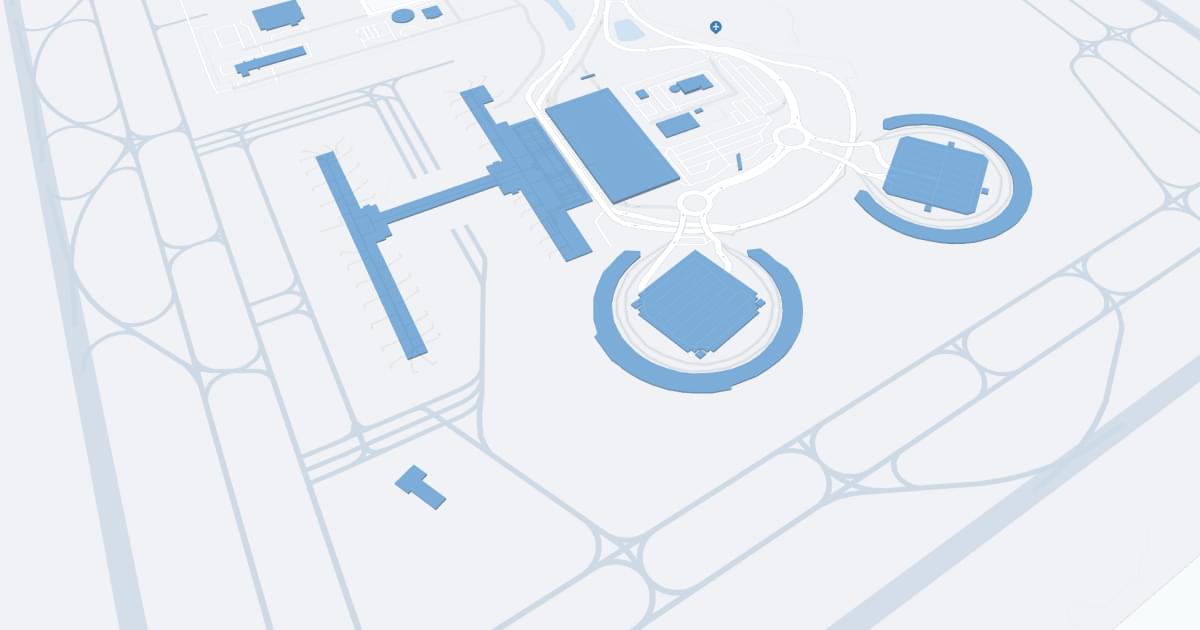 Kansas City International Airport (MCI) Map