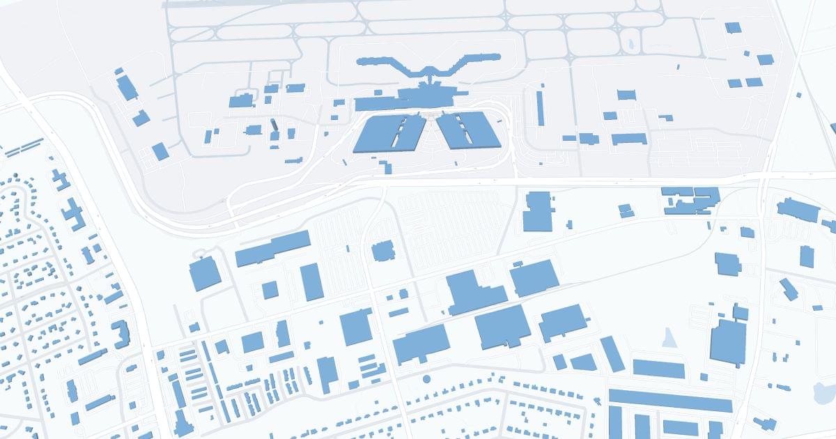 Quad City International Airport (MLI) Map