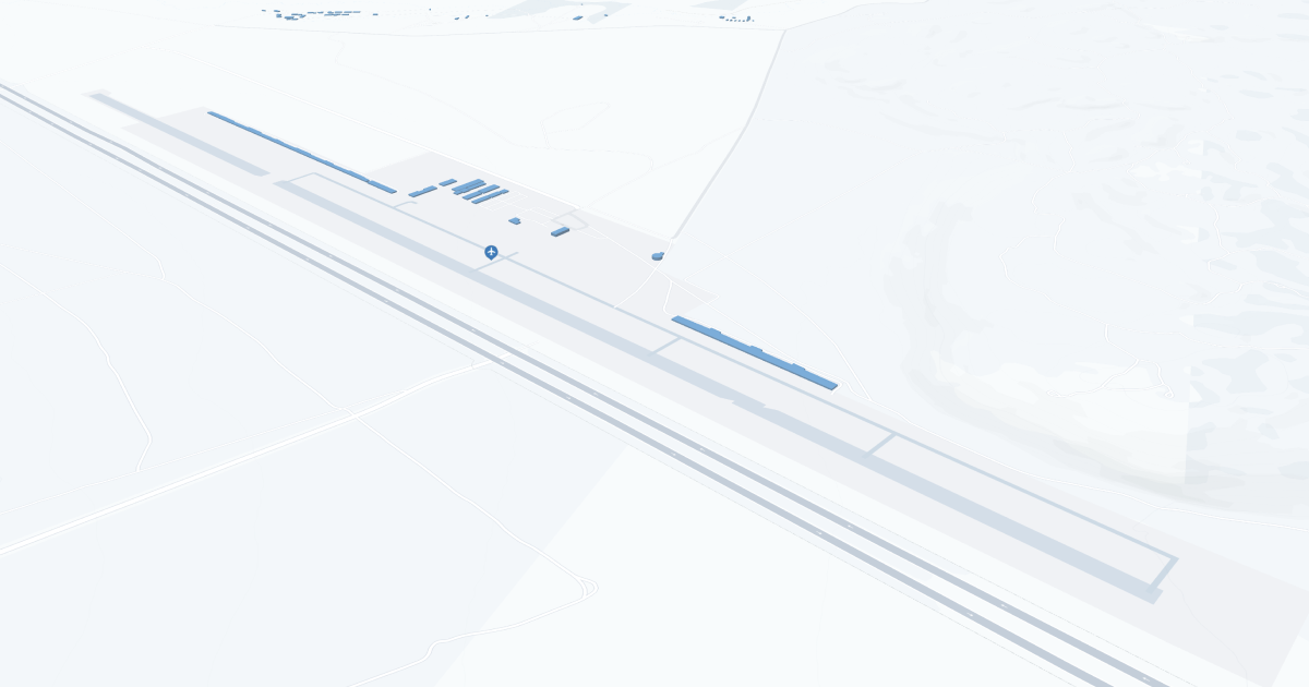 Mammoth Yosemite Airport (MMH) Map