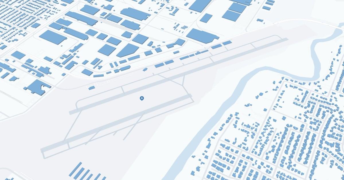 Modesto City-County Airport (MOD) Map