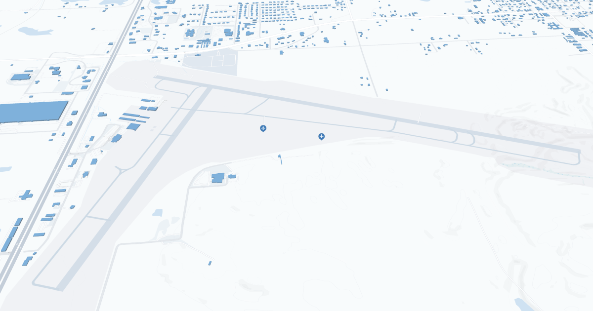 Veterans Airport of Southern Illinois (MWA) Map