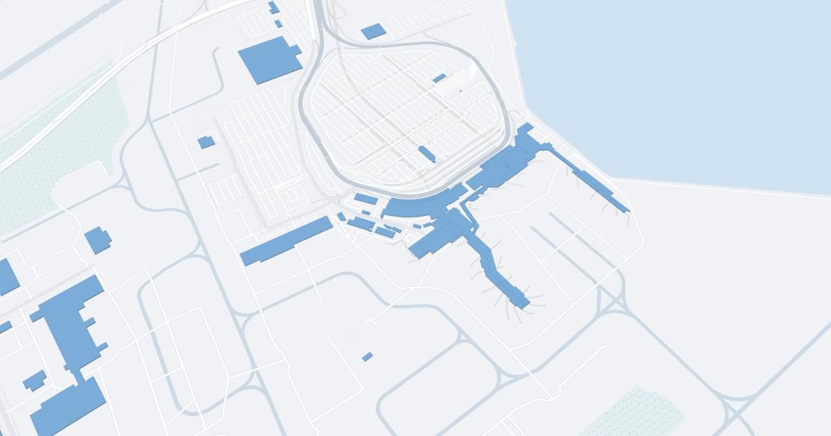 Oakland International Airport (OAK) Map