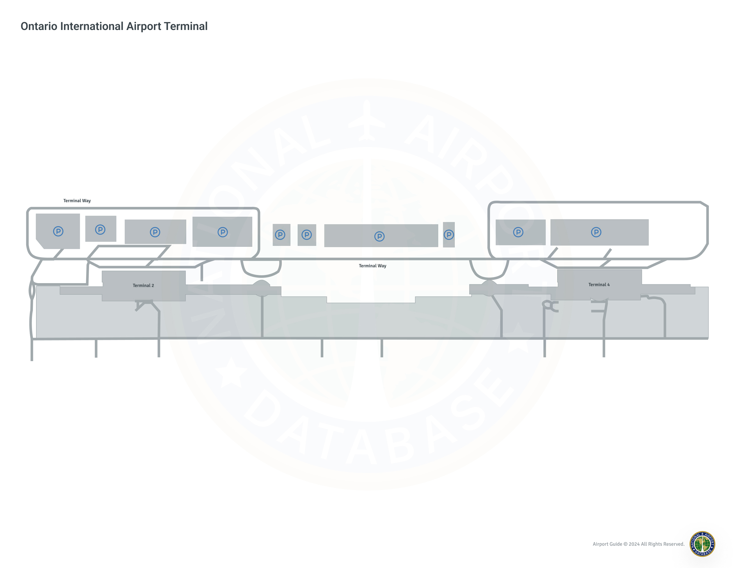 Ontario International Airport (ONT) Interactive Map