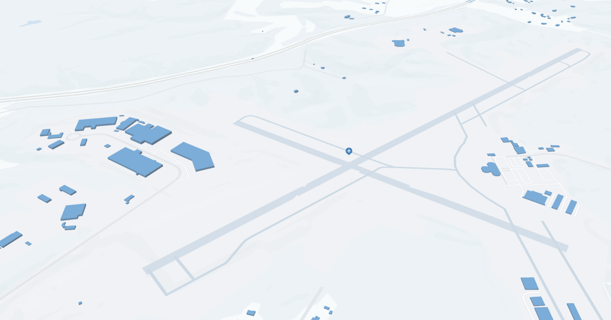 Mid-Ohio Valley Regional Airport (PKB) Map