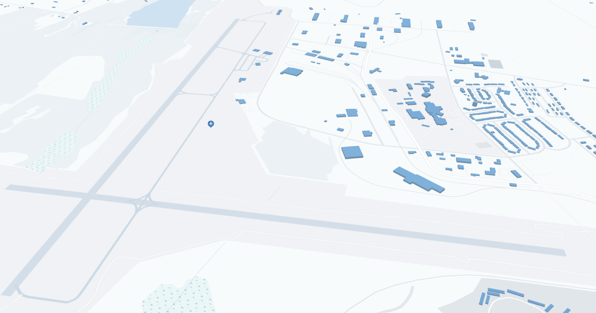 Presque Isle International Airport (PQI) Map