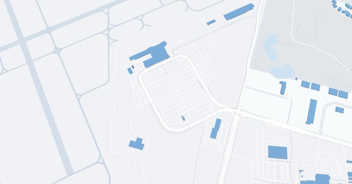 Tri-Cities Airport Washington (PSC) Map