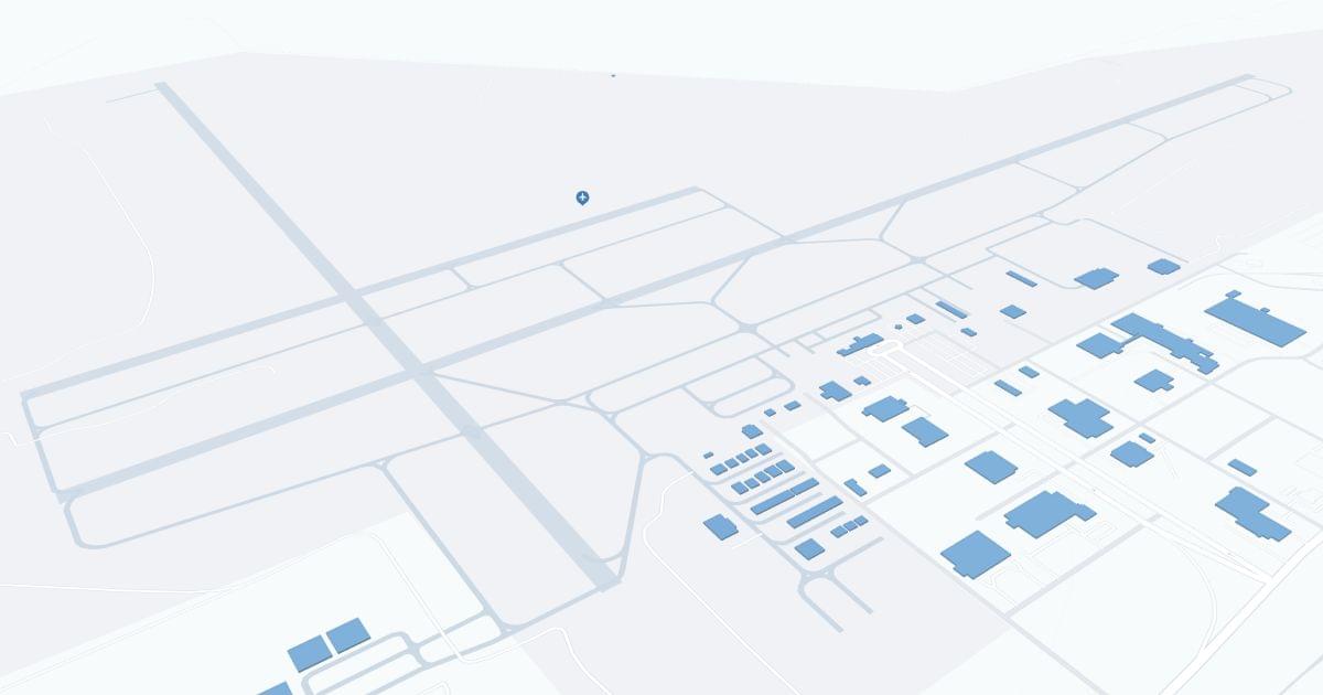 Pueblo Memorial Airport (PUB) Map