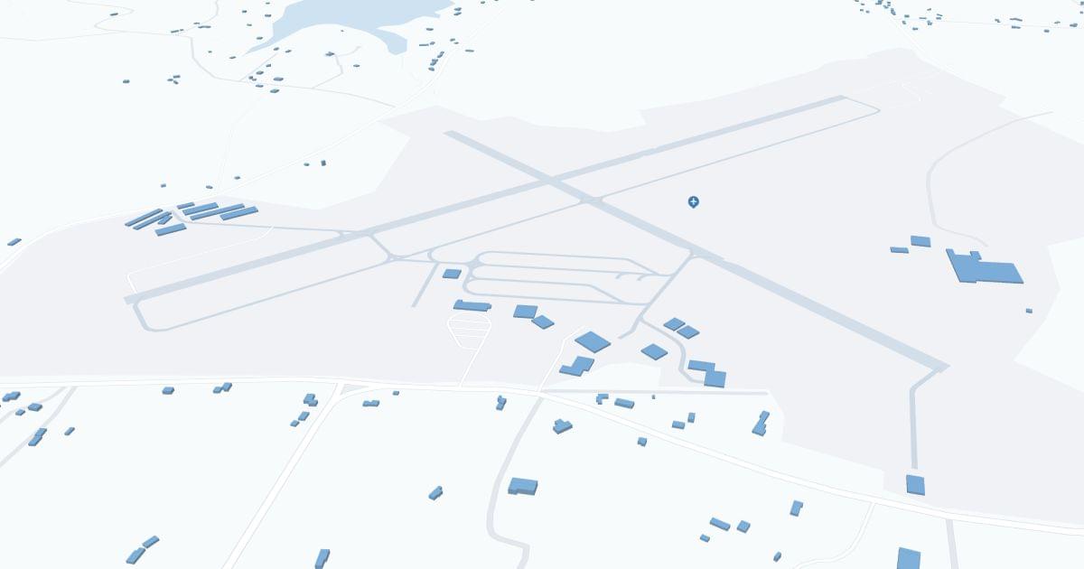 Knox County Regional Airport (RKD) Map