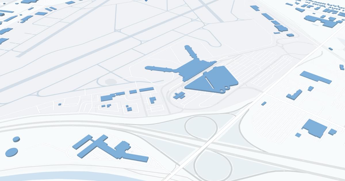 Greater Rochester International Airport (ROC) Map