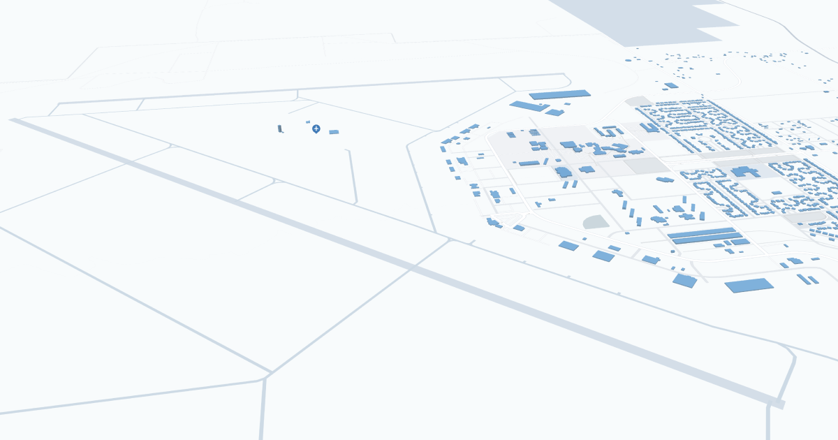 Roswell International Air Center (ROW) Map