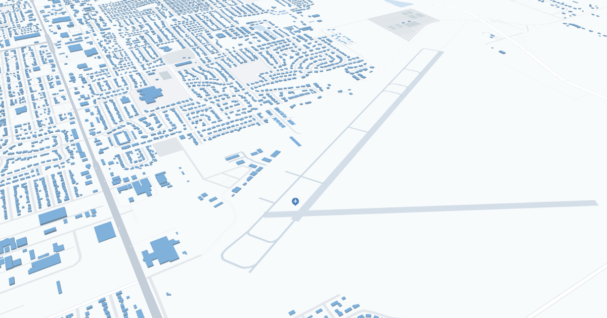 Sidney–Richland Municipal Airport (SDY) Map